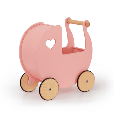 Moover Classic Dolls Pram - Pink