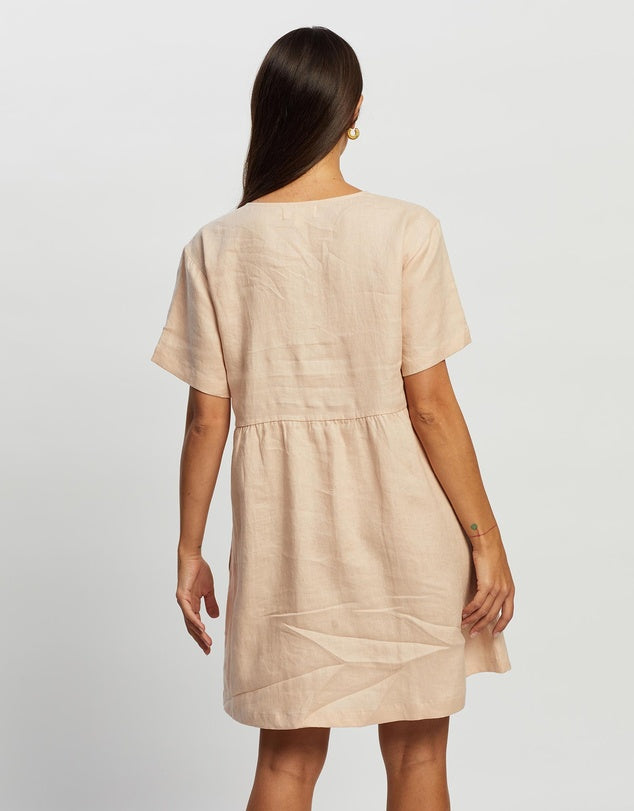 Zavi Shirt Dress - Sand