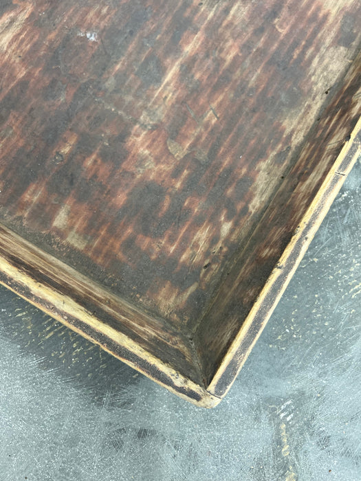 CHINESE WOODEN TRAY~   WOODEN TRAY ~Antique Rustic timber.
