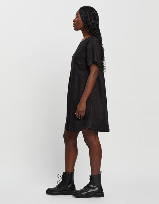 Zavi Shirt Dress - Black