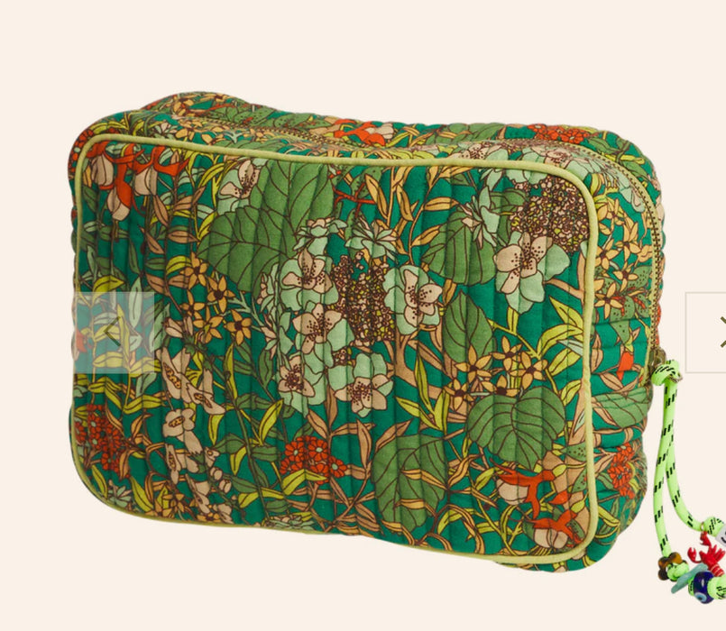 Francesca Vanity Bag Cosmetic Bag ~ Sage x Clare ~