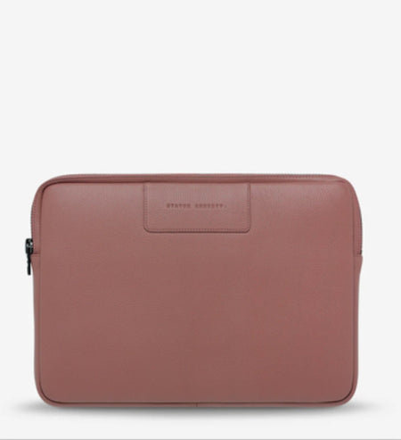 Before I Leave Laptop Case // Dusty Pink ~ Status Anxiety ~