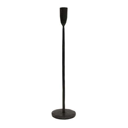 Black Candle Holder - Large ~ French Country Collections