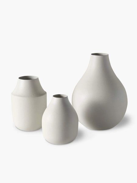 Mona Chalk Trio of Vases