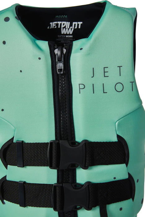 Jetpilot Wings Youth Cause Neo Life Jacket - Mint