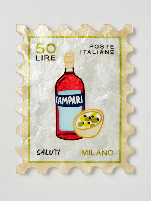 CAMPARI STAMP //  BLUE ~ Jones & Co