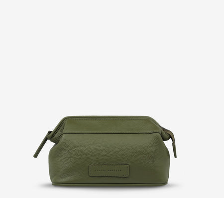 Thinking Of A Place Cosmetic Bag // Khaki ~ Status Anxiety ~