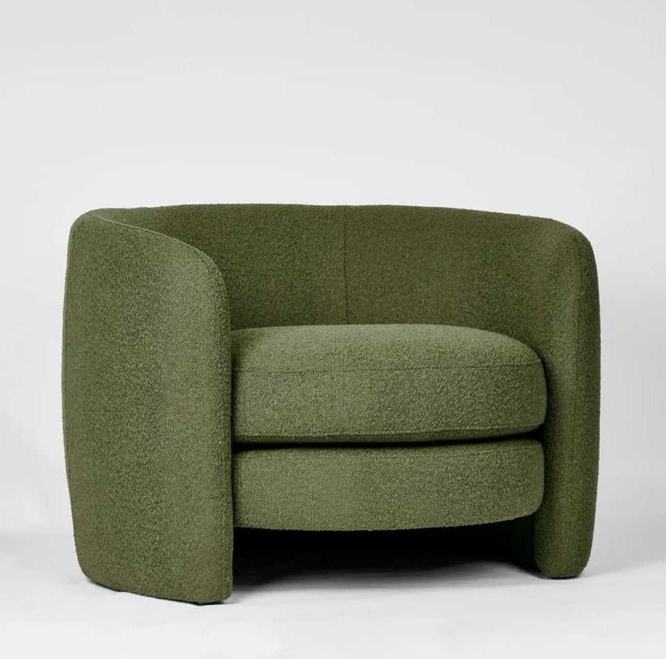 CORA CHAIR OLIVE BOUCLE // ~Chosen by 1848 ~