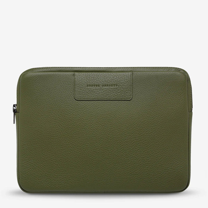 Before I Leave Laptop Case // 15“ Khaki ~ Status Anxiety ~