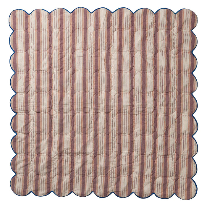 Evette Scalloped Quilted Coverlet ~ Sage x Clare ~