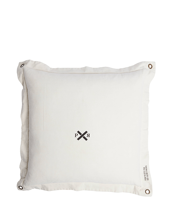 Highlander Cushion Cover | Oats | 60*60 Organic Canvas Sham  Pillowcase ~ Pony Rider ~