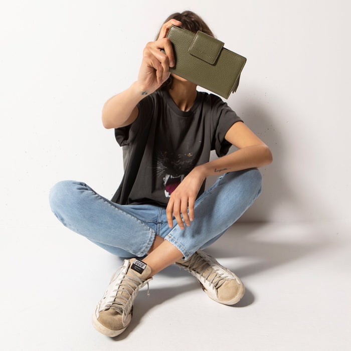 Ruins Wallet // Khaki-Pebble ~ Status Anxiety ~