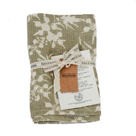 Myrtle Tea Towel Single Sage Tea Towel Set // Sage ~ Raine & Humble ~