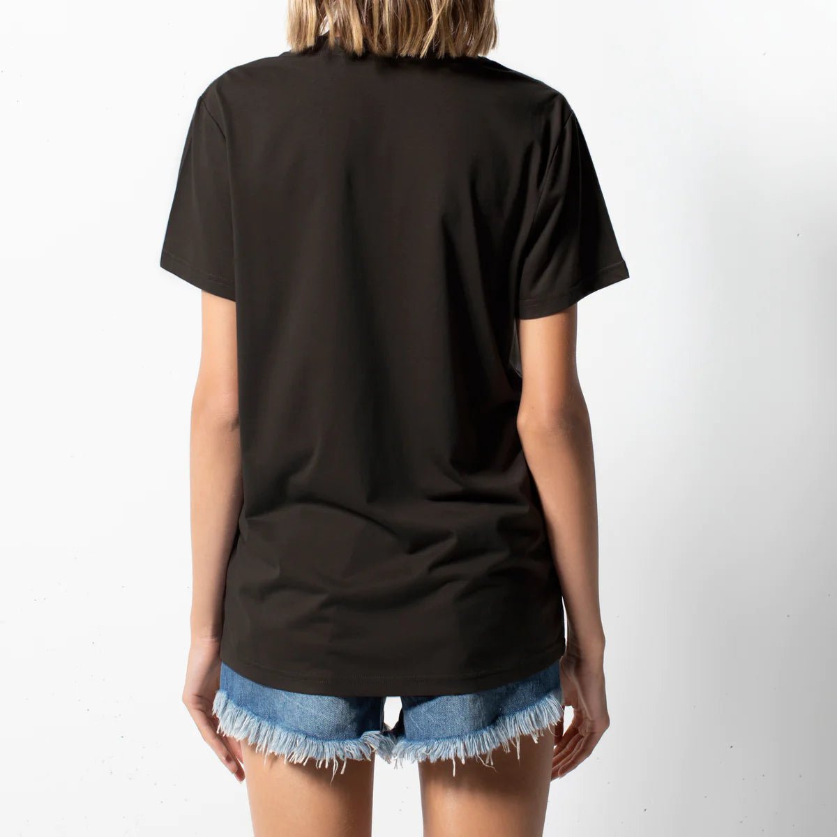 THINK IT OVER WOMEN'S TEE // CLASSIC TEE / BLACK ~ Status Anxiety ~