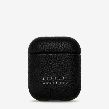 AirPods Case // Black ~ Status Anxiety ~
