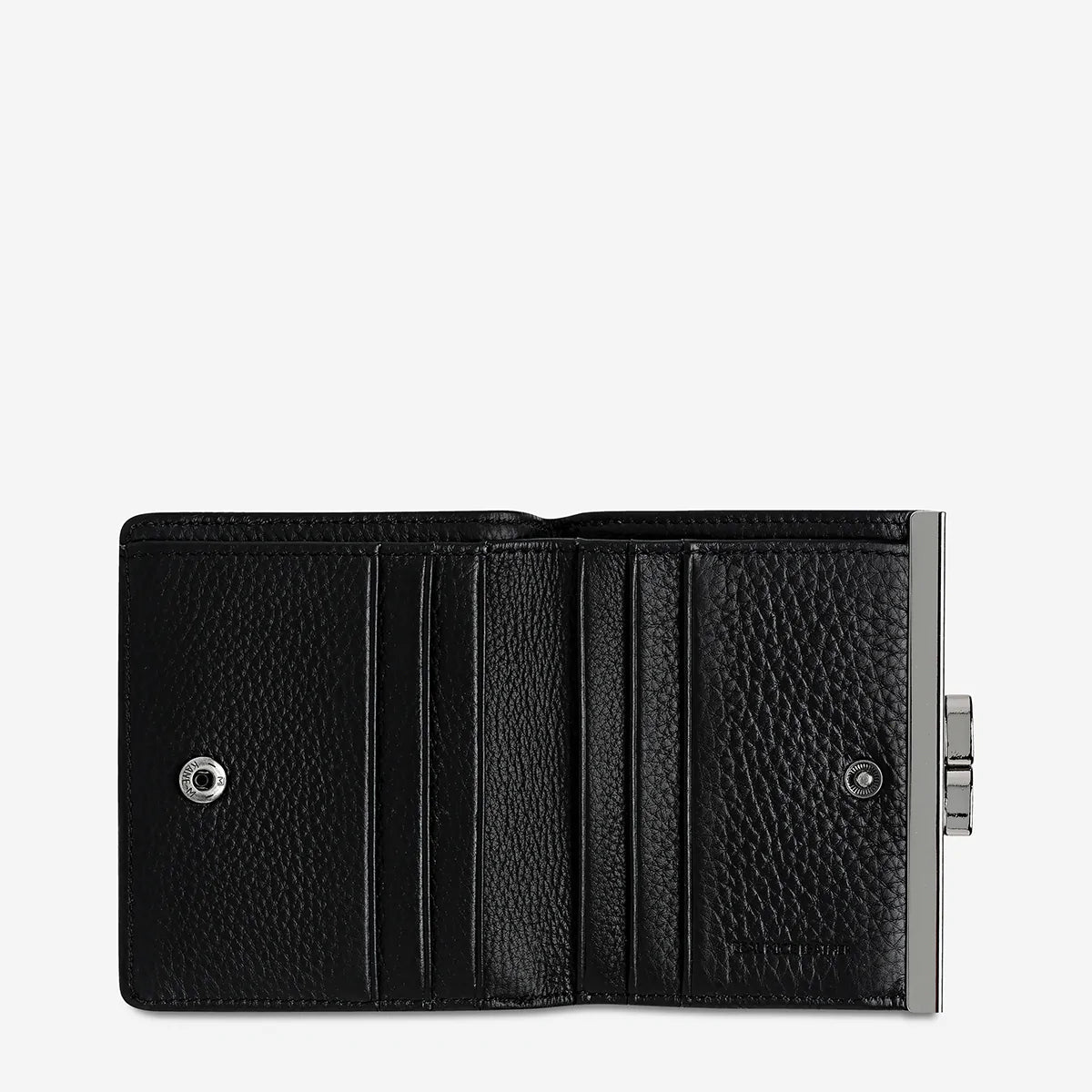 As You Were Wallet // Black ~ Status Anxiety ~ Black