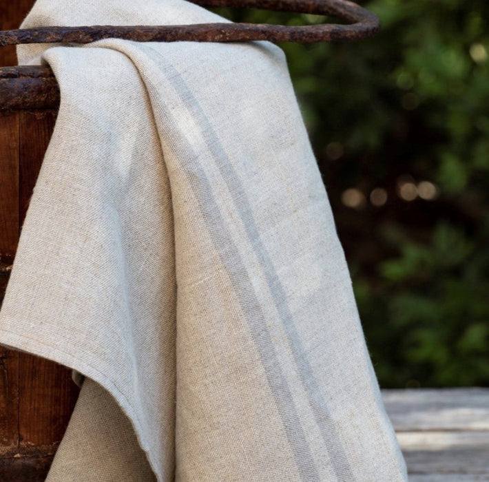 Provençal  Tea Towel ~ French Consul ~ Grey