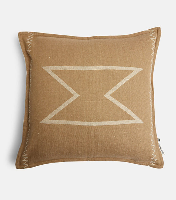 Haymaker Cushion Cover | Toffee | 55*55 ~ Pony Rider ~