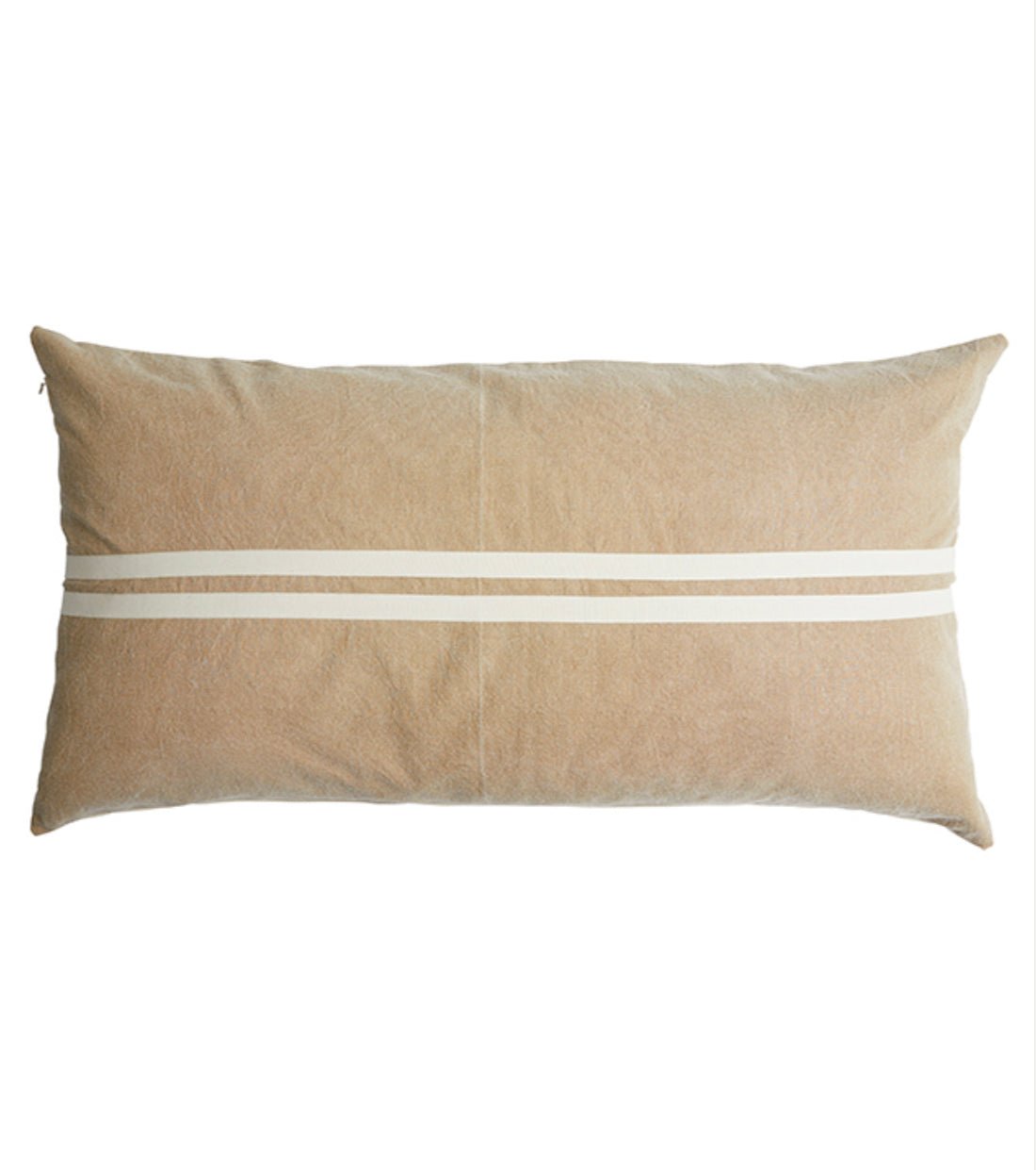 Wanderful Hessian/Wht Cushion Cover ~ Pony Rider ~