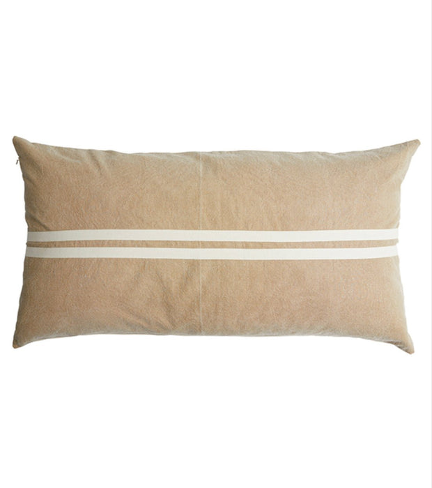 Wanderful Hessian/Wht Cushion Cover ~ Pony Rider ~