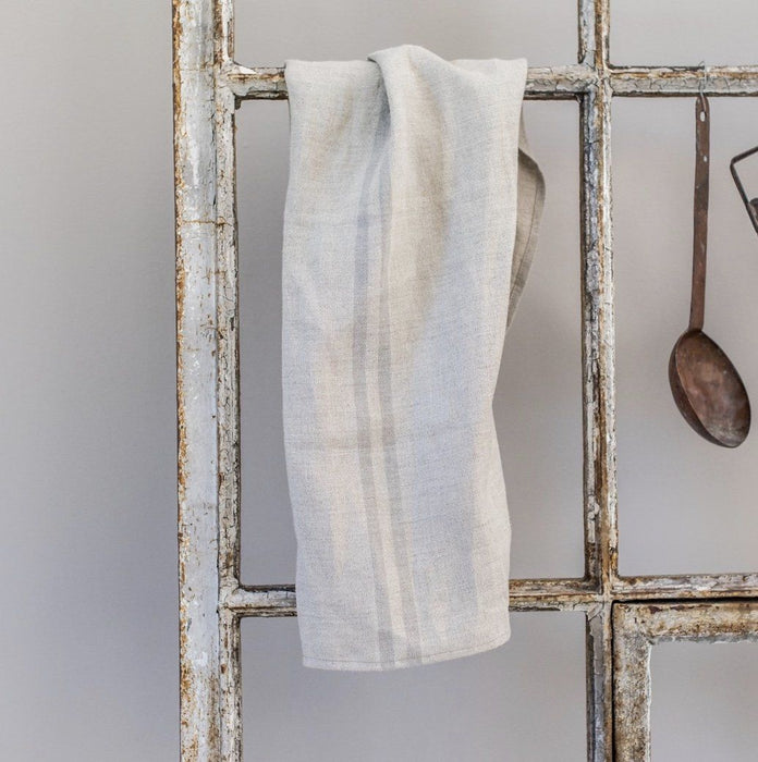 Provençal  Tea Towel ~ French Consul ~ Grey
