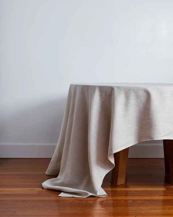 100% Linen Table Cloth // Charcoal ~ Raine & Humble ~