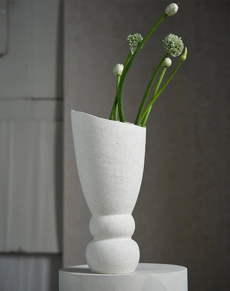 Origin Muse Vase // Raw Stoneware ~ Robert Gordon ~