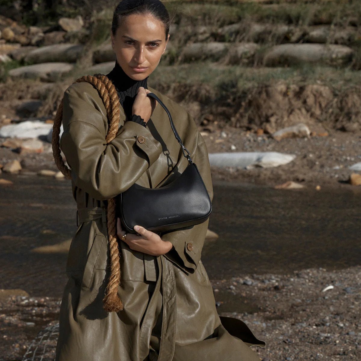 Look Both Ways Bag // Black ~ Status Anxiety ~
