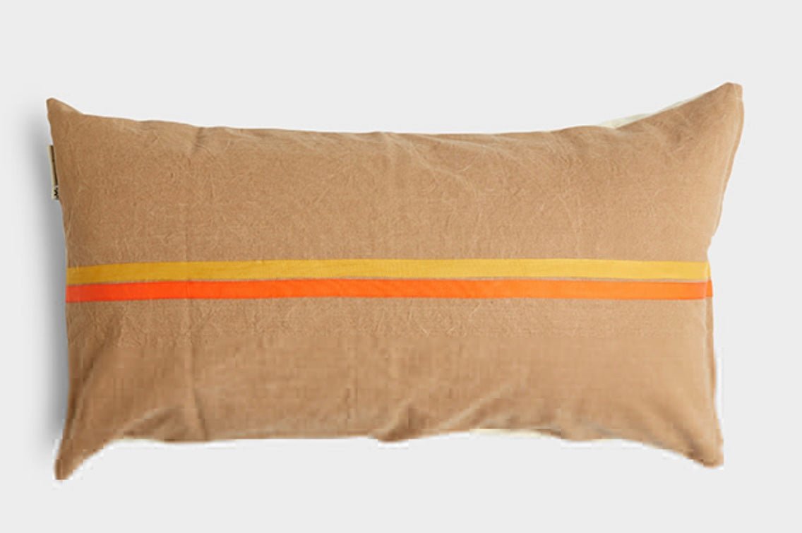 Wanderfully Cushion Cover  48”~90”| Toffee Brown / Clay / Tangerine / 60*60 ~ Pony Rider ~