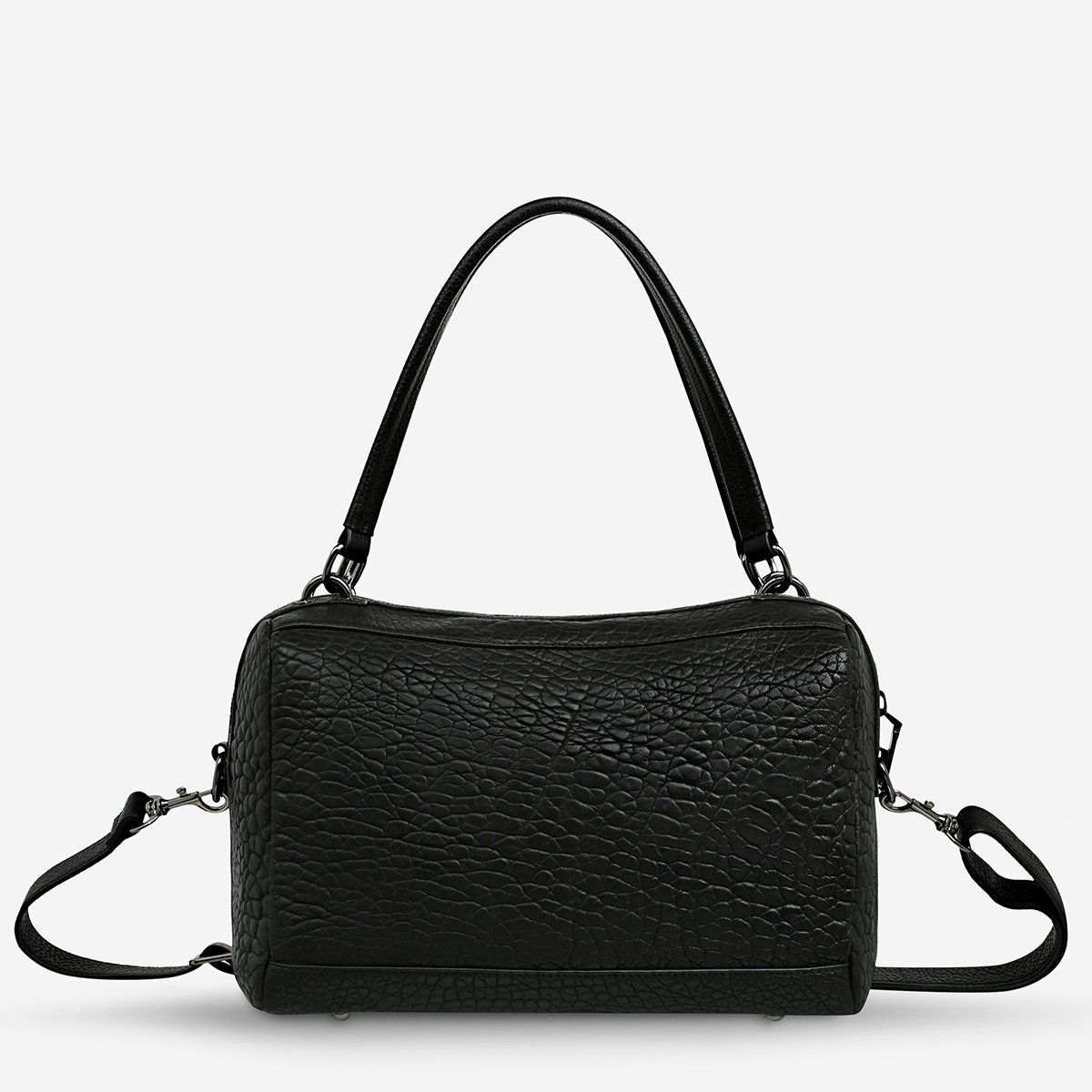 Abandon Leather Tote // Black Status Anxiety 1848 Collection 1848