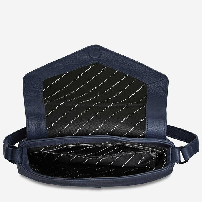 Status Anxiety Transitory Bag // Navy ~ Status Anxiety ~  1848 Collection  