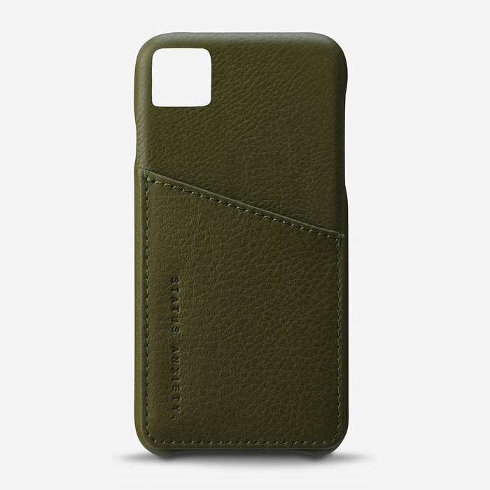Hunter + Fox iPhone 11 Pro Max Case // khaki  ~ Status Anxiety ~