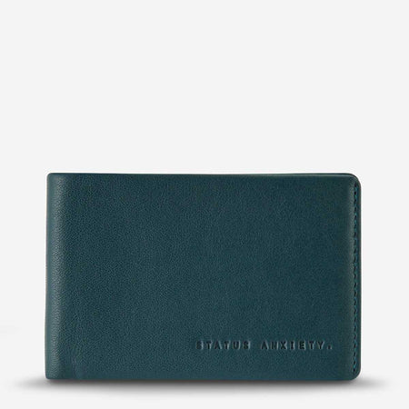 Status Anxiety Quinton Wallet // Teal ~ Status Anxiety ~  1848 Collection  