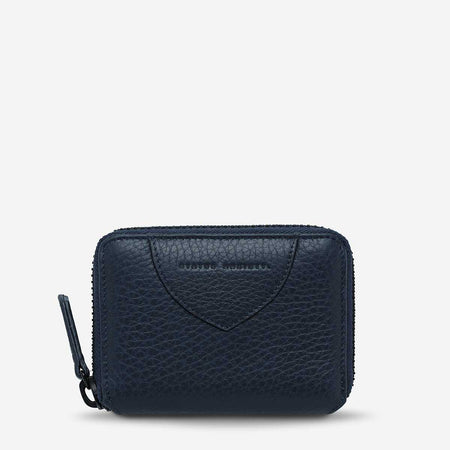 Status Anxiety Wayward Wallet // Navy Blue ~ Status Anxiety ~  1848 Collection  
